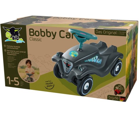 BIG Jeździk Bobby Car Classic Eco z Klaksonem Szary