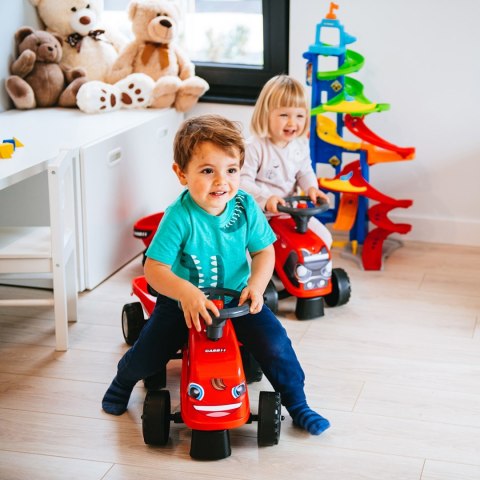 FALK Jeździk Traktorek Baby Case IH Ride-On Czerwony z Przyczepką + akc. od 12 miesięcy