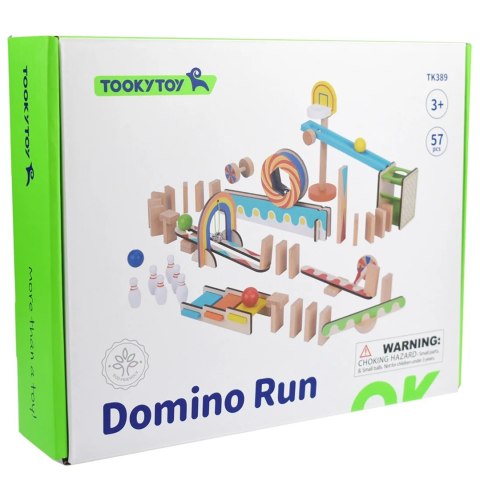 TOOKY TOY Tor Kulkowy Kulodrom Domino