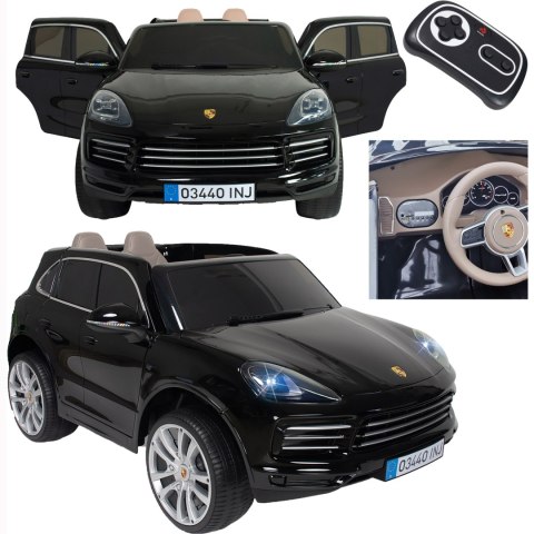 INJUSA Porsche Cayenne S Samochód Dwuosobowy Na Akumulator 12V R/C MP3