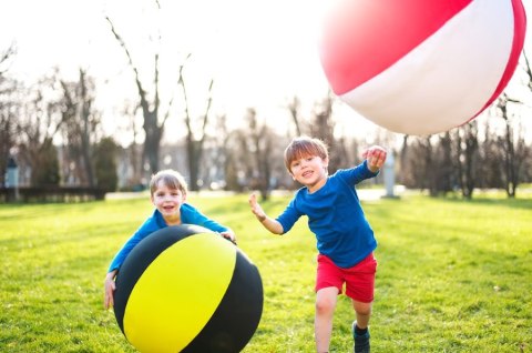 Magiczna Piłka Balonowa XXL Pszczółka ( żółto - czarna)