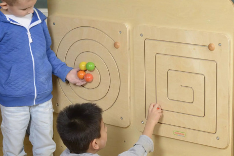 MASTERKIDZ Tablica Przesuwna Labirynt Montessori MASTERKIDZ Tablica Przesuwna Labirynt Montessori