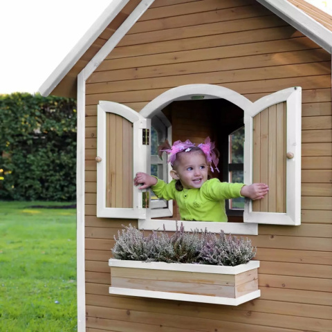 AXI Drewniany Domek z Oknami Alex Playhouse 178 cm AXI Drewniany Domek z Oknami Alex Playhouse 178 cm