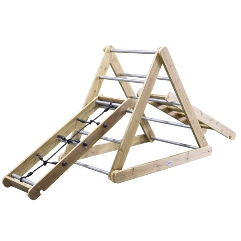 CLASSIC WORLD EDU Drewniany Plac Zabaw XL Zestaw Drabinka Montessori do Wspinaczki CLASSIC WORLD EDU Drewniany Plac Zabaw XL Zestaw Drabinka Montessori do Wspinaczki