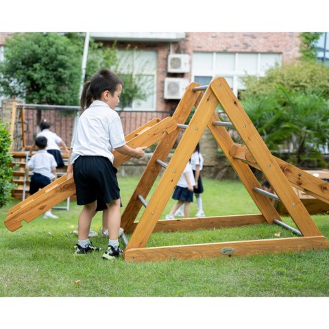CLASSIC WORLD EDU Drewniany Plac Zabaw XL Zestaw Drabinka Montessori do Wspinaczki CLASSIC WORLD EDU Drewniany Plac Zabaw XL Zestaw Drabinka Montessori do Wspinaczki