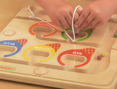 MASTERKIDZ Labirynt Magnetyczny Sorter Kolorów EDU MASTERKIDZ Labirynt Magnetyczny Sorter Kolorów EDU