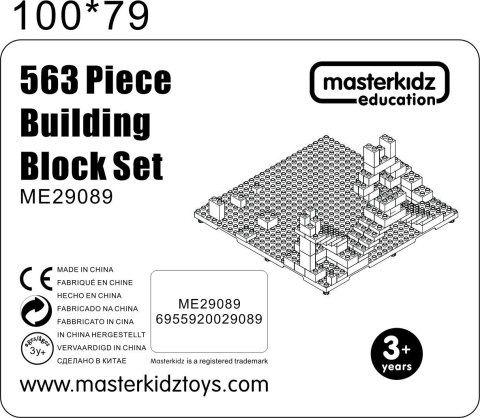 MASTERKIDZ Zestaw Klocków Konstrukcyjnych STEM 563 el. MASTERKIDZ Zestaw Klocków Konstrukcyjnych STEM 563 el.