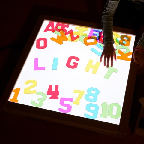MASTERKIDZ Panel Świetlny LED Zmiana kolorów Pilotem + Klocki Montessori Mozaika 140 el. MASTERKIDZ Panel Świetlny LED Zmiana kolorów Pilotem + Klocki Montessori Mozaika 140 el.