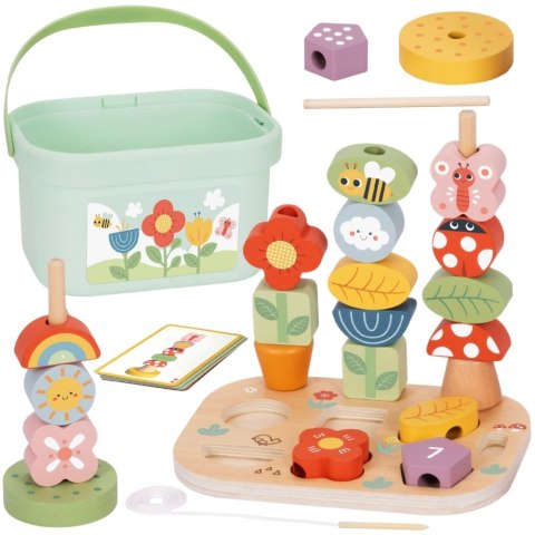 TOOKY TOY Box Edukacyjny 5 w1 Magiczny Ogród Montessori TOOKY TOY Box Edukacyjny 5 w1 Magiczny Ogród Montessori