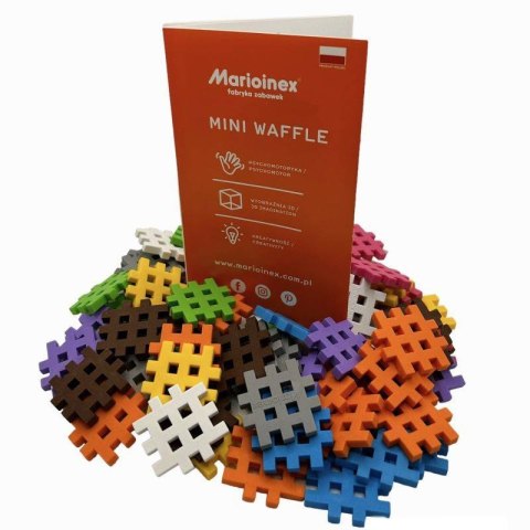 Klocki konstrukcyjne Mini Waffle - 300 elementów