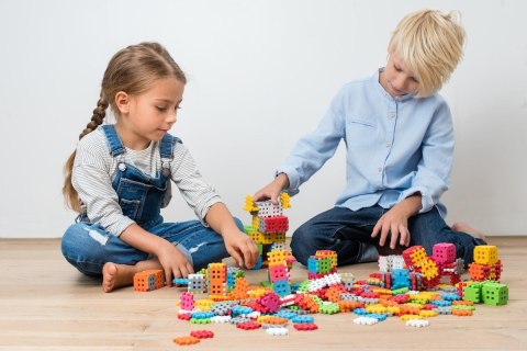Klocki konstrukcyjne Mini Waffle - 300 elementów