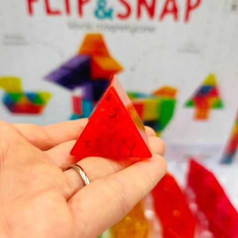 Klocki magnetyczne Flip&Snap 36 el.