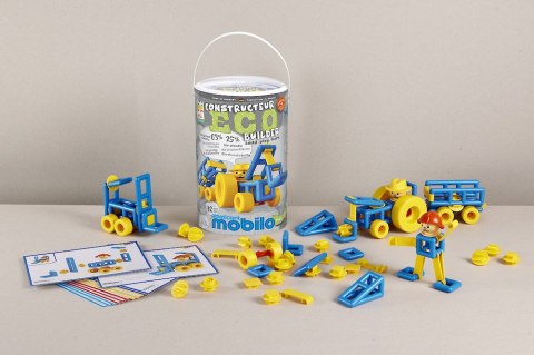 Klocki konstrukcyjne Mobilo - Eco Construction builder - 92 el.