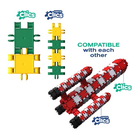Nano Clics 5w1 - Kreatywni Budowniczowie - 250 el.