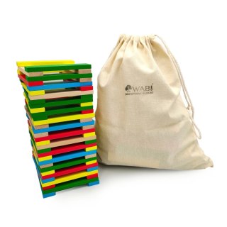 Klocki drewniane deseczki WABI Planks 12 cm - 200 szt.