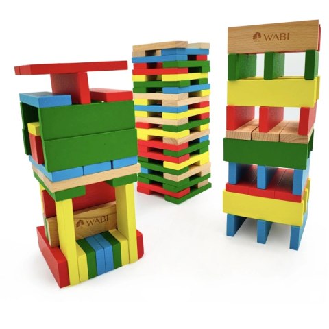 Klocki drewniane deseczki WABI Planks 8 cm - 200 szt.