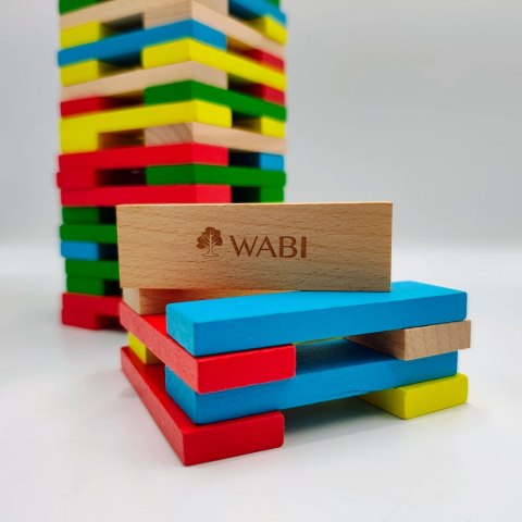 Klocki drewniane deseczki WABI Planks 8 cm - 200 szt.