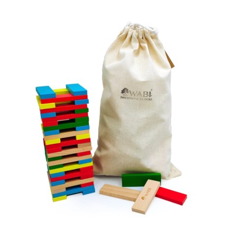 Klocki drewniane deseczki WABI Planks 8cm - 100 szt