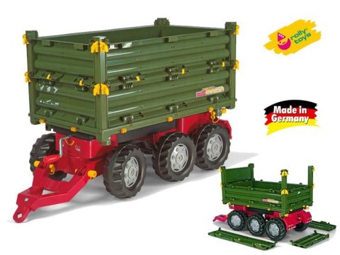 Rolly Toys rollyTrailer Wielka Przyczepa 3 osie Multi Trailer