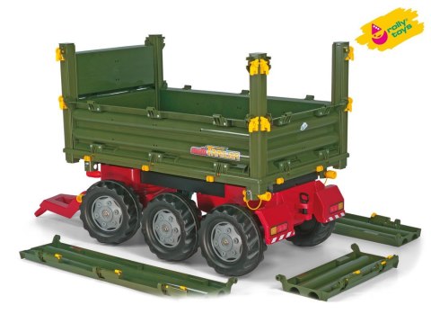 Rolly Toys rollyTrailer Wielka Przyczepa 3 osie Multi Trailer