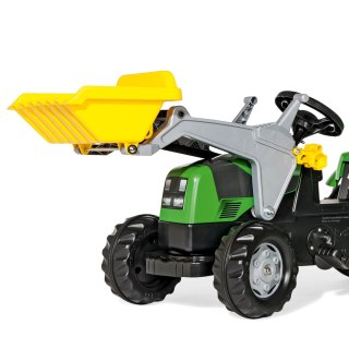 RollyKid Deutz-Fahr Traktor Rolly Toys z przyczepką